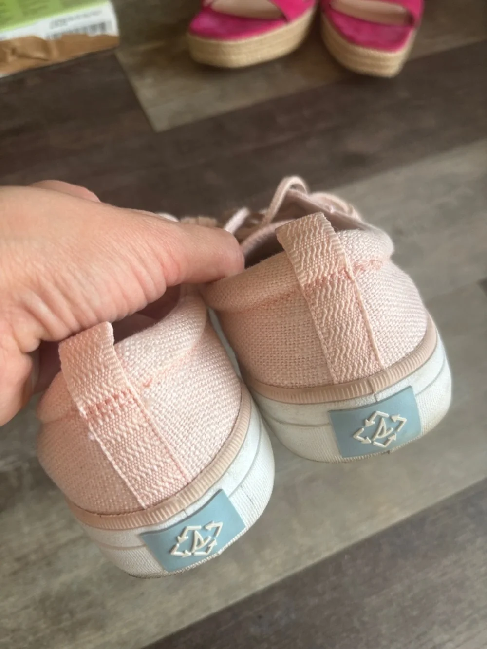 Sperry Women's Crest Vibe Sneaker in Baja Pink, size 8.5 - Picture 3 of 5